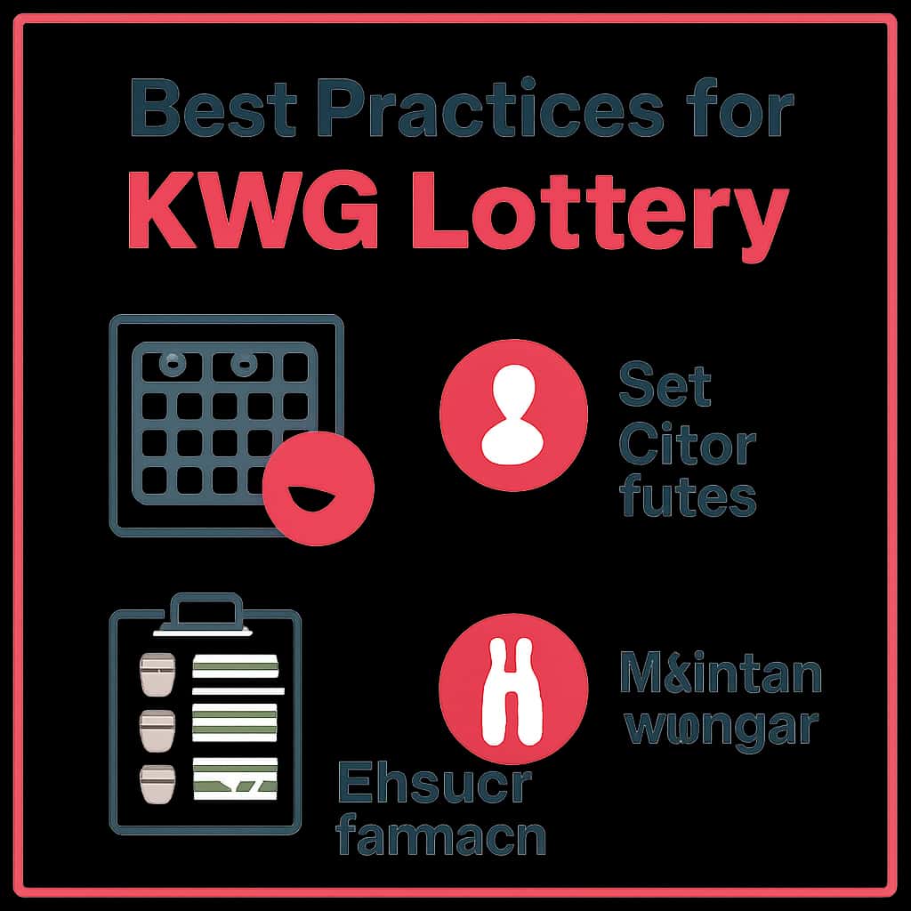 Diagram illustrating Best Practices for KWG Lottery.