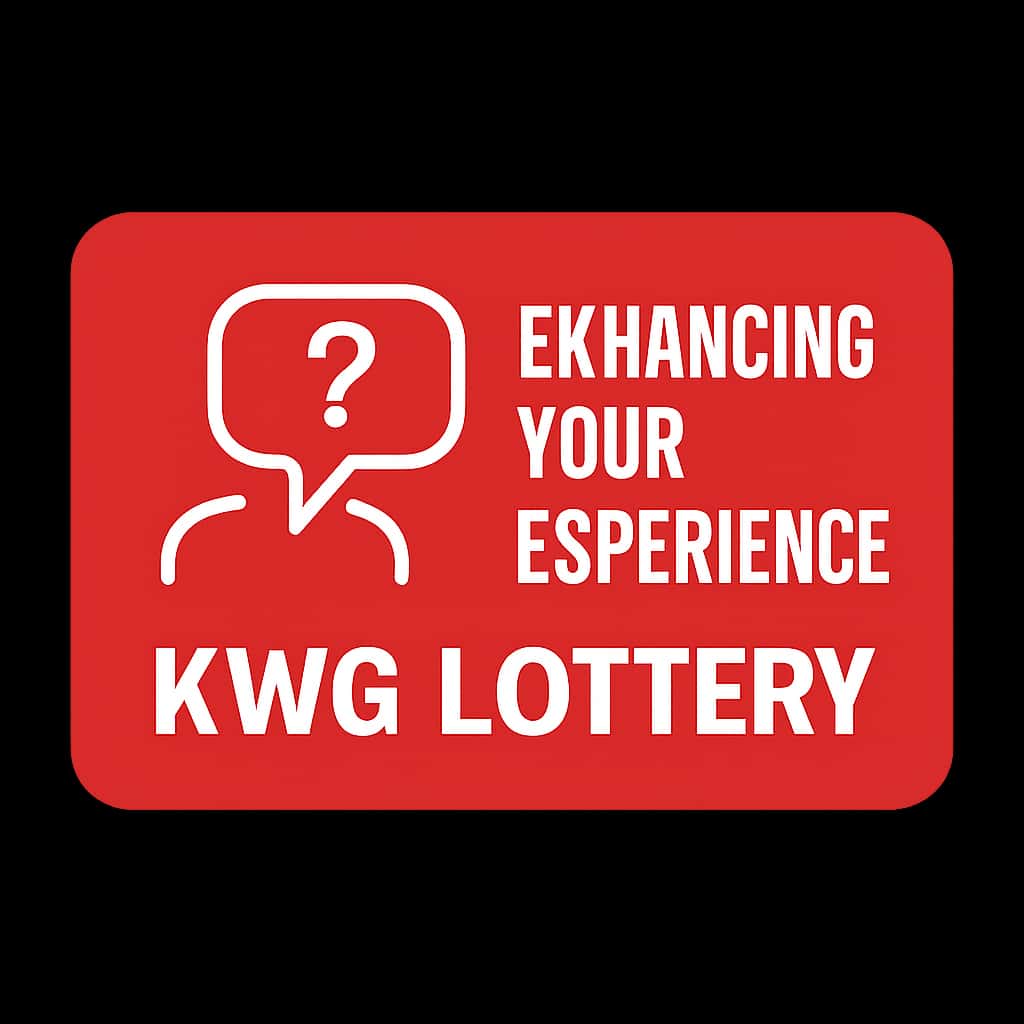 A simple icon representing the KWG Lottery guidance.