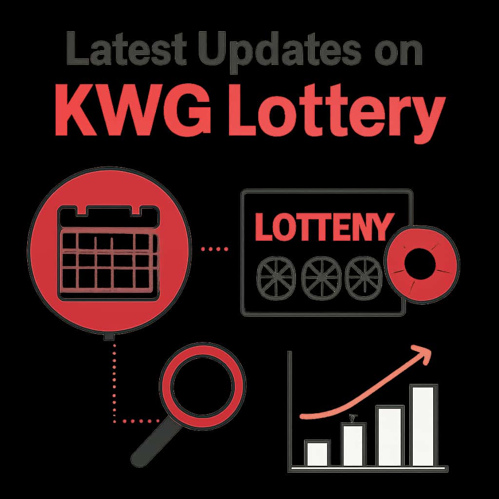 An educational diagram illustrating the updates on KWG Lottery.