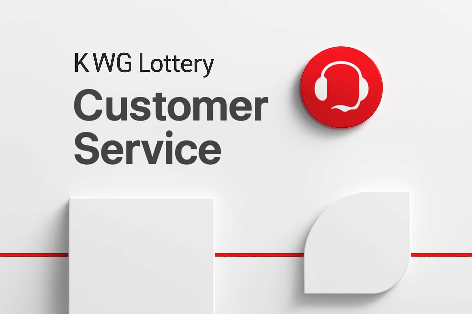 KWG Lottery Customer Service Interface