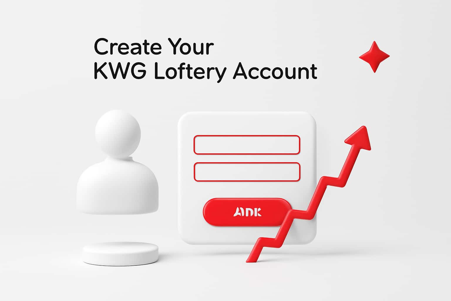 Create Your KWG Lottery Account Interface