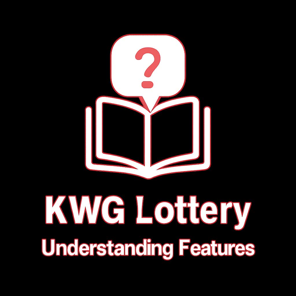 A badge concept symbolizing the KWG Lottery features.